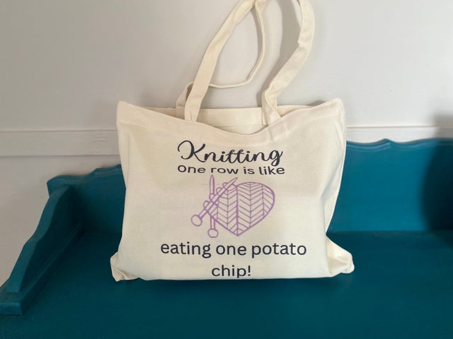 CANVAS TOTE BAGS Teatime Yarn Retreats